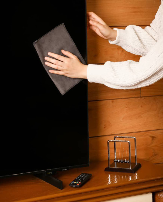 دستمال جادویی پاک سلان میکروفایبر سایز ۳۵×۳۰